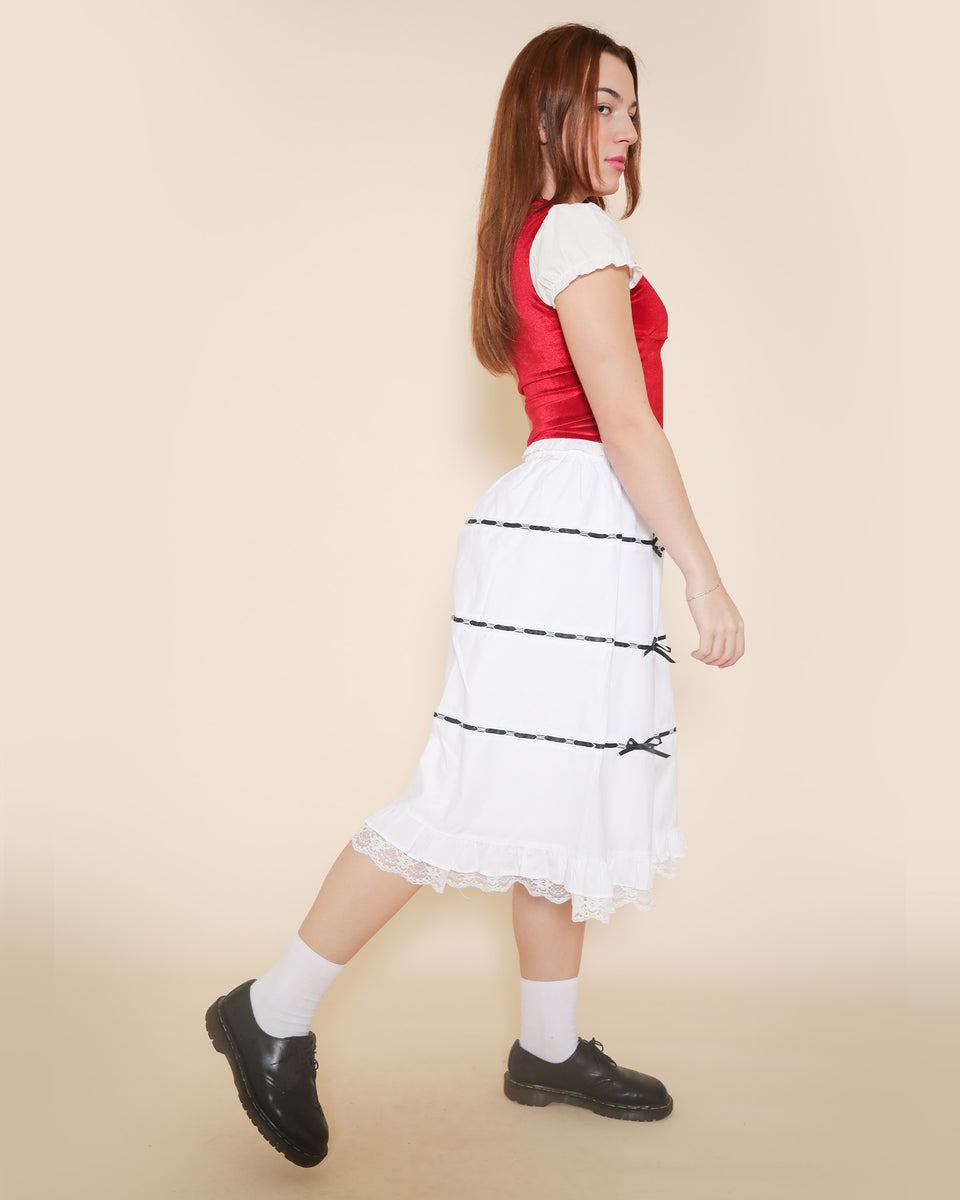 Prairie skirt knee clearance length