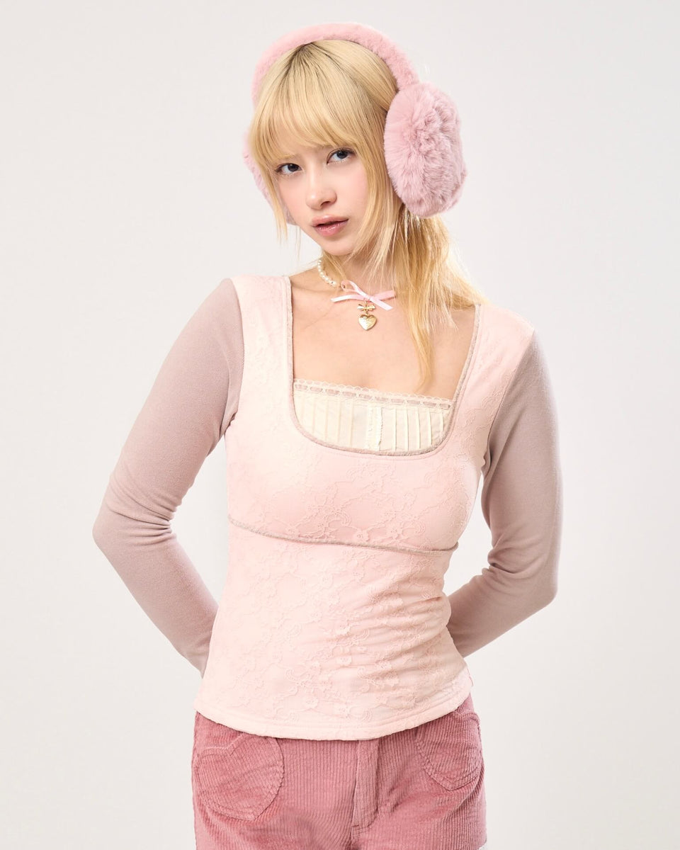 Latte Long Sleeves Top